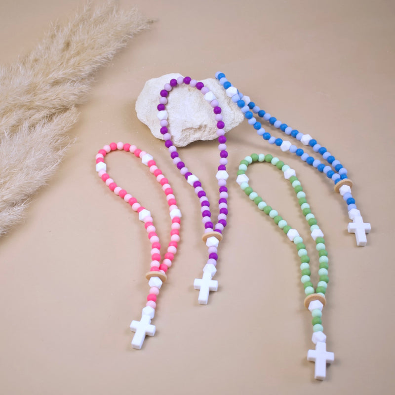 Chapelet bicolore 33 cm