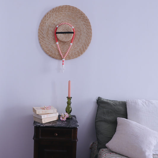 Chapelet rose 50 cm