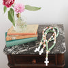 Chapelet vert 33 cm