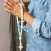 Chapelet phosphorescent  33 cm