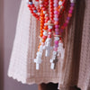 Chapelet orange 33 cm